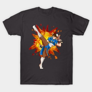 Chun-Li Kick! T-Shirt